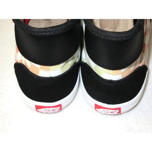 Vans Men's The Lizzie Checkerboard Black Multi Lizzie Armanto shoes Sizes NIB - Picture 6 of 6